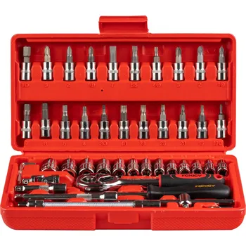 Autoklíč Foxigy Gola sada 46ks 1/4" nástrčných klíčů Crv