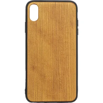 Pouzdro na mobilní telefon Dřevěný kryt pro iPhone XS MAX Barevná varianta: Olše