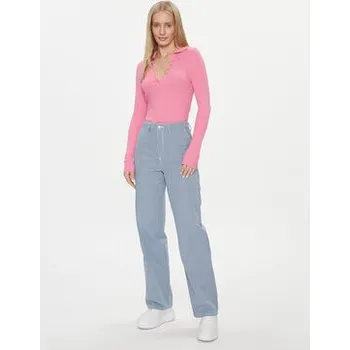 Dámské kalhoty ONLY Kalhoty z materiálu Merle 15312896 Šedá Wide Leg XS_32