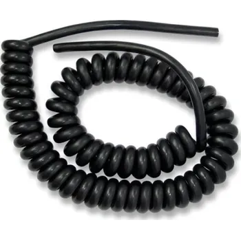 elektrický kabel Různí výrobci Spirálový kabel délka 60-180cm H05VV-F 3G0,75 bílý SPK 85 3071-3-1/0,6