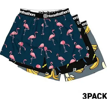 Boxerky trenky HORSEFEATHERS Frazier 3pack Boxer Shorts BUNDLE 6 velikost oblečení XXL