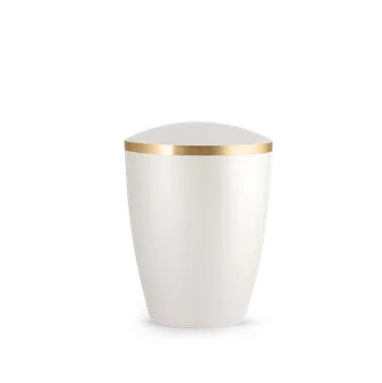 Smuteční dekorace Zvířecí urna Elegance - Bílá 0,5l