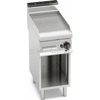 Kuchyňský gril Grilovací rýhovaná plotna Bertos G7FR4M