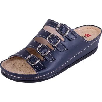 Dámská zdravotní obuv Buxa Dámská zdravotní kožená obuv BZ220 - Tmavě modrá Velikost: 36