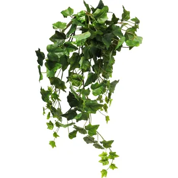 umělá květina umělá rostlina, Břečťan 'Chicago' závěsný M/L zelený 70cm (144 listů)