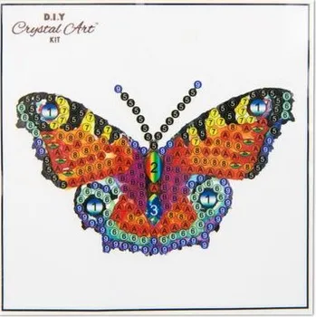 kreativní sada Diamantové malování samolepka motýl