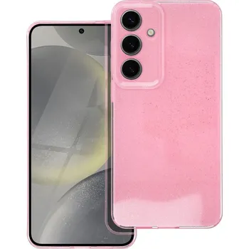 Pouzdro na mobilní telefon OEM Pouzdro CLEAR CASE 2mm BLINK SAMSUNG Galaxy S24 PLUS růžové