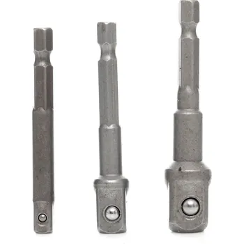 Gola sada Sada adaptérů, redukcí, 3ks, 1/4", 3/8", 1/2", Kraft&Dele KD1573