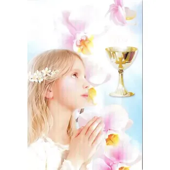 Přání k 1. svatému přijímání (dívka)