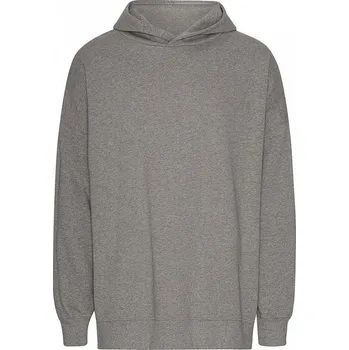 Pánská mikina Tiger Cotton by Neutral Unisex oversize organická klokanka Barva: šedý melír, Velikost: M NET63111