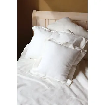 Povlečení Glara Lněný povlak na polštář 40x40 cm s hladkým kanýrem 973768