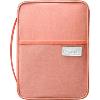 Obal na doklad Take it shop Cestovní organizér na doklady L, lososový