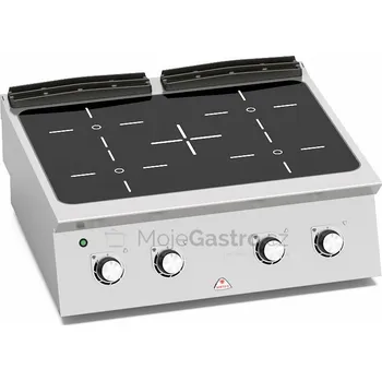 Sporák Sklokeramický sporák Bertos SE7P4B/VTR