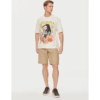 Guess Šortky z materiálu Mick M4GD02 WFBXA Khaki Regular Fit 30