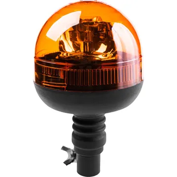 Maják Výstražný H1 maják, montáž na držák, oranžový, 90° flexi, 55/70W, 12-24V (TT.186G)