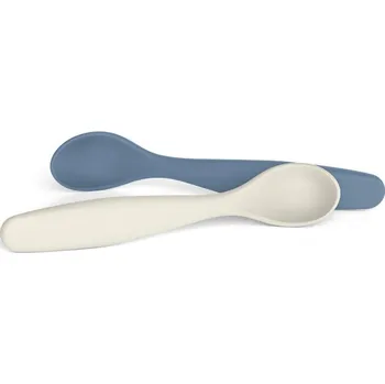 Kojenecká láhev Suavinex Lžičky GO NATURAL 2 ks švestková