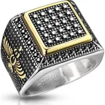 Steel Edge Pánský pečetní prsten 7360 Velikost: 72