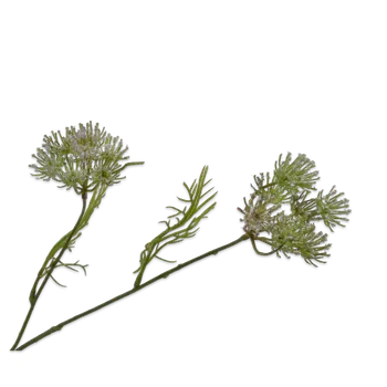 umělá květina umělá větev, kopr větev růžový 59 cm