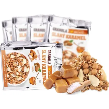 Mixit Granola z pece do kapsy - Slaný karamel 70g