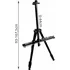 Malířský stojan Maaleo 23669 malířský stojan 160 cm černý