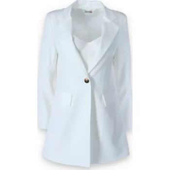 Sako prodloužené 15177 Itálie barva: bílá