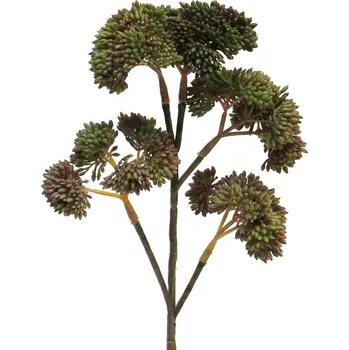 umělá květina Umělé květina, Rozchodník - Sedum spray V30 cm hnědozelený