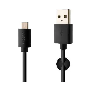Datový kabel FIXED 1m USB-C kabel, černý FIXD-UC-BK