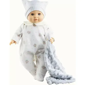 Panenka Realistické miminko - holčička Laya s dečkou od firmy Paola Reina ( Los Manus 36 cm)