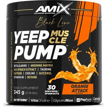 Anabolizér Amix Black Line Yeep Pump 345 g orange attack