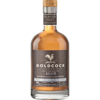 Whisky Gold Cock 2008 Wine Brandy Cask Finish 60,5% 0,7l (karton)