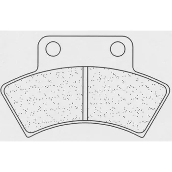 Brzdová destička Brzdové destičky CL BRAKES Off-Road Sintered Metal - 2924X59 POLARIS Trail Boss 250 1991-1999