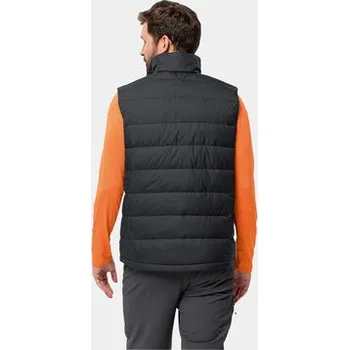 Pánská vesta Jack Wolfskin Vesta Ather Down Vest 1207691 Černá Regular Fit M