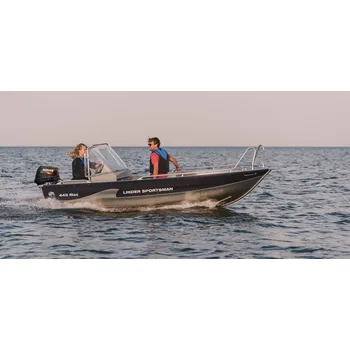 Člun hliníkový člun Linder 445 Max Sportsman + GPS Garmin 9''