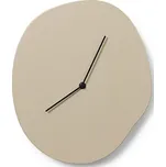 Ferm Living, Nástěnné hodiny Melt v barvě kašmíru - Formadore