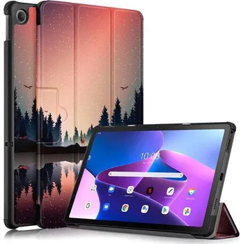 Pouzdro na tablet Luxusní Pouzdro Lenovo Tab M10 3Gen S Potiskem Možnost: Var.2 Jeleni U Jez