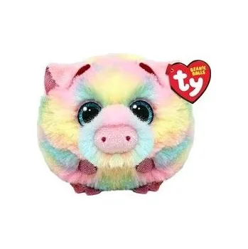 plyšák Beanie Balls Pigasso - kolorowa świnka 10cm