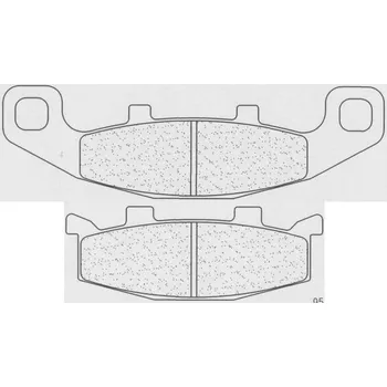 Brzdová destička Brzdové destičky CL BRAKES Street Sintered Metal - 2304RX3 KAWASAKI ZR 750 Zephyr 1996-1998