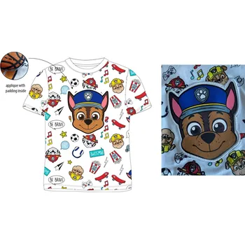 Dívčí oblečení Tričko Tlapková Patrola - Chase, vel. 110-128cm Velikost: 122cm