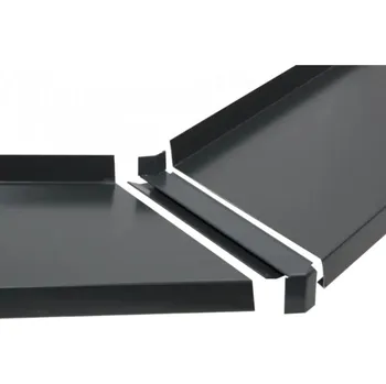 Parapet Spojka 135° z Alu 25 mm pro venkovní rohy - antracit Rozměr: 70 mm