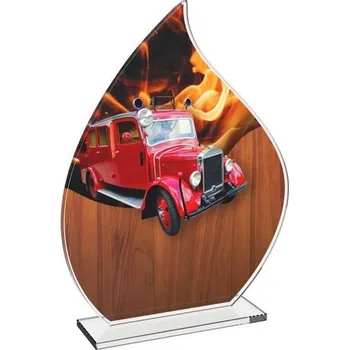 Skleněná trofej CRH20244M12 | Hasiči