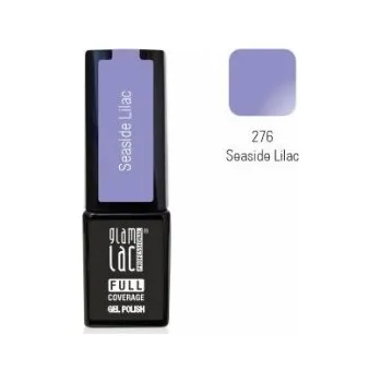 Umělé nehty GlamLac Gel lak fialový - 276 Seaside Lilac 6 ml