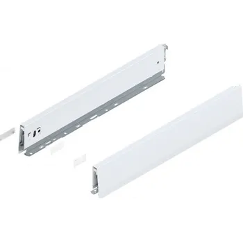 Nábytkové kování BLUM Merivobox E Boxcap 500 mm, 70 kg, bílá, Inserta, KOMPLET (BLUM Merivobox E Boxcap 500 mm, 70 kg, bílá, Inserta, KOMPLET)