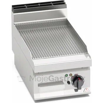 Kuchyňský gril Grilovací rýhovaná plotna Bertos E7FR4BP