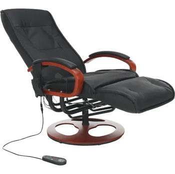 Křeslo Masážní křeslo, elektrické, černé, ARTUS 2