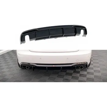 Nárazník Zadní difuzor Audi A5 Coupe 8T Facelift černý lesklý plast