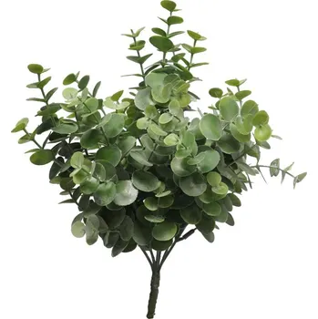 umělá květina umělá keř , Blahovičník - Eukalyptus keř šedý V32 cm (N318489)