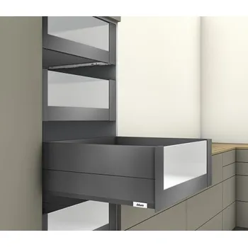 Nábytek BLUM Merivobox E Boxcap 500 mm, 70 kg, Orion šedá, vnitřní, sklo, KOMPLET (BLUM Merivobox E Boxcap 500 mm, 70 kg, Orion šedá, vnitřní, sklo, KOMPLET)