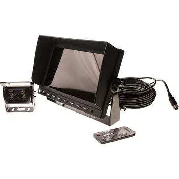 Couvací kamera TT Technology Parkovací systém pro 4 kamery s 10’’ monitorem, 1x HD kamerou, 15m kabelem (TT.102AHDQS)