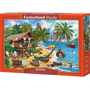 Dětské zboží Puzzle Castorland 1000 dílků - Léto ve městě