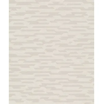 Tapeta Krémová geometrická vliesová tapeta na zeď BZ3201, Belize, Grandeco